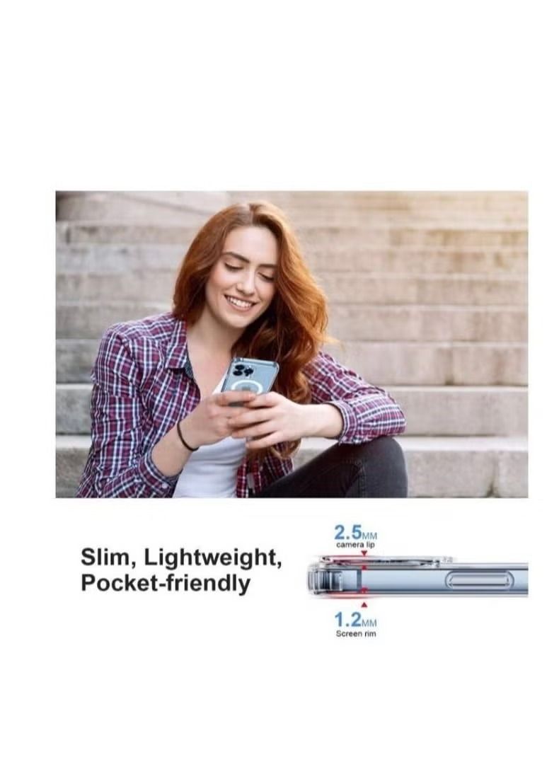 vesus Protection Case With Magsafe For IPhone 13 Pro Max Clear - Image 2