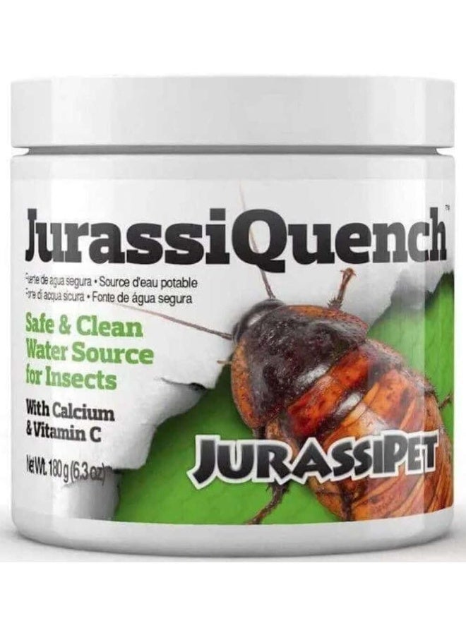 Jurassipet Seachem JurassiQuench 180g, water replacer for reptiles, hydration source 