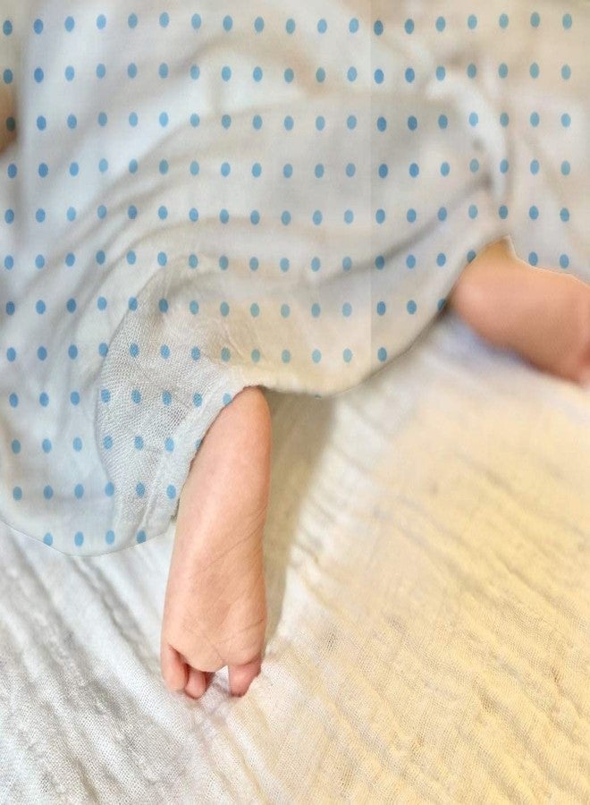 Rajlinen بطانيات لفّ الأطفال مصنوعة من الموسلين الخالص، بطانيات لفّ الأطفال حديثي الولادة، بطانيات استقبال الأطفال للجنسين، بطانيات ناعمة ودافئة ومريحة، عبوة من 4 قطع، مقاس 47 × 47 بوصة، هدية للأم بتصميم سماء الليل الحالمة - Image 3