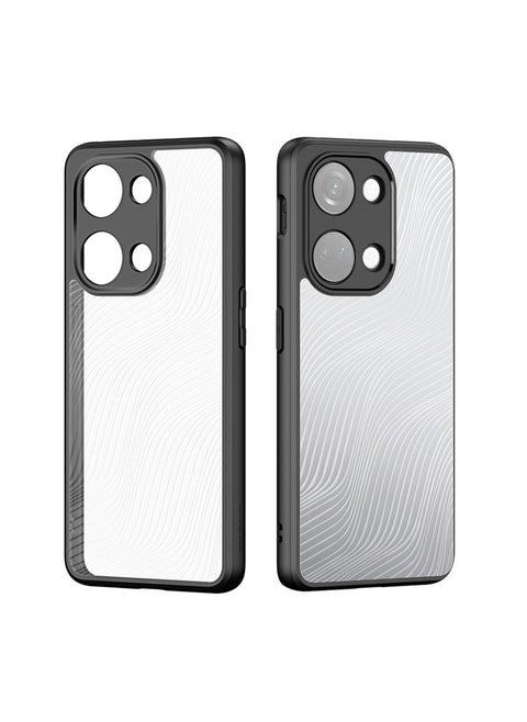 For Oneplus Nord 3 Dux Ducis Aimo Series Case , Transparent Matte Back And Silicone Tpu Black Frame Compatible with Oneplus Nord 3 (6.74'')