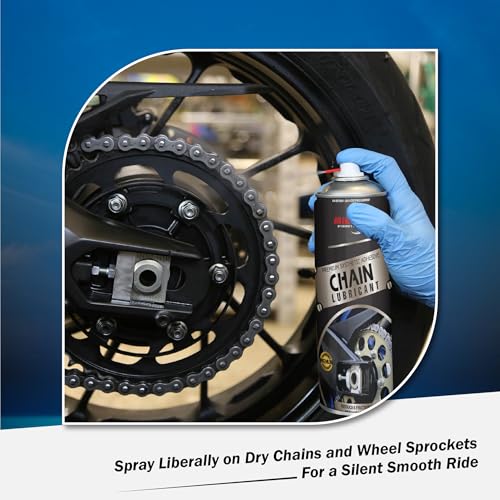 MIKANIX Bike Chain Lube/Lubricant Spray Cleaner For All Chain Type | Lubrication | Rust & Corrosion protection | Prevent Chain breakage | Noise (500 ml) - Image 2
