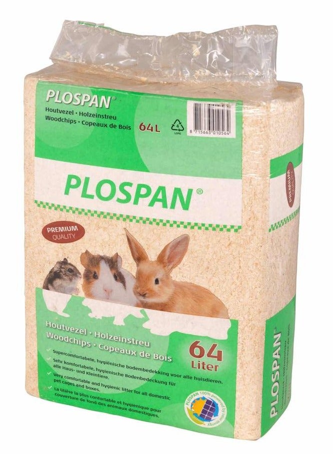 Petbite Plospan wood Chips Litter Box for Rabbits and Rodents in ...