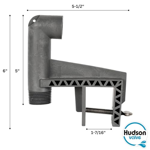 HUDSON VALVE Hudson Mounting Bracket for 1" Hudson Water Valve | Use for Pond Auto Fill, Livestock Tanks, Fountains, Troughs, Swimming Pools and More | Water Tank Float Valve - Image 3
