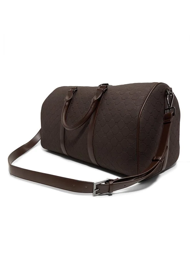 الدو Frankfurt Men's Brown Duffel Bag