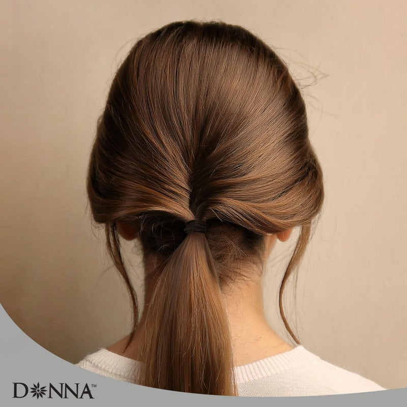 DONNA 1000PCS Black Rubber Bands for Hair â€“ Durable Elastic Hair Ties for Braids, Twists, and Ponytails, No-Snag Stretch Bands for All Hair Types, Reusable Styling Elastics in Storage Case - Image 5