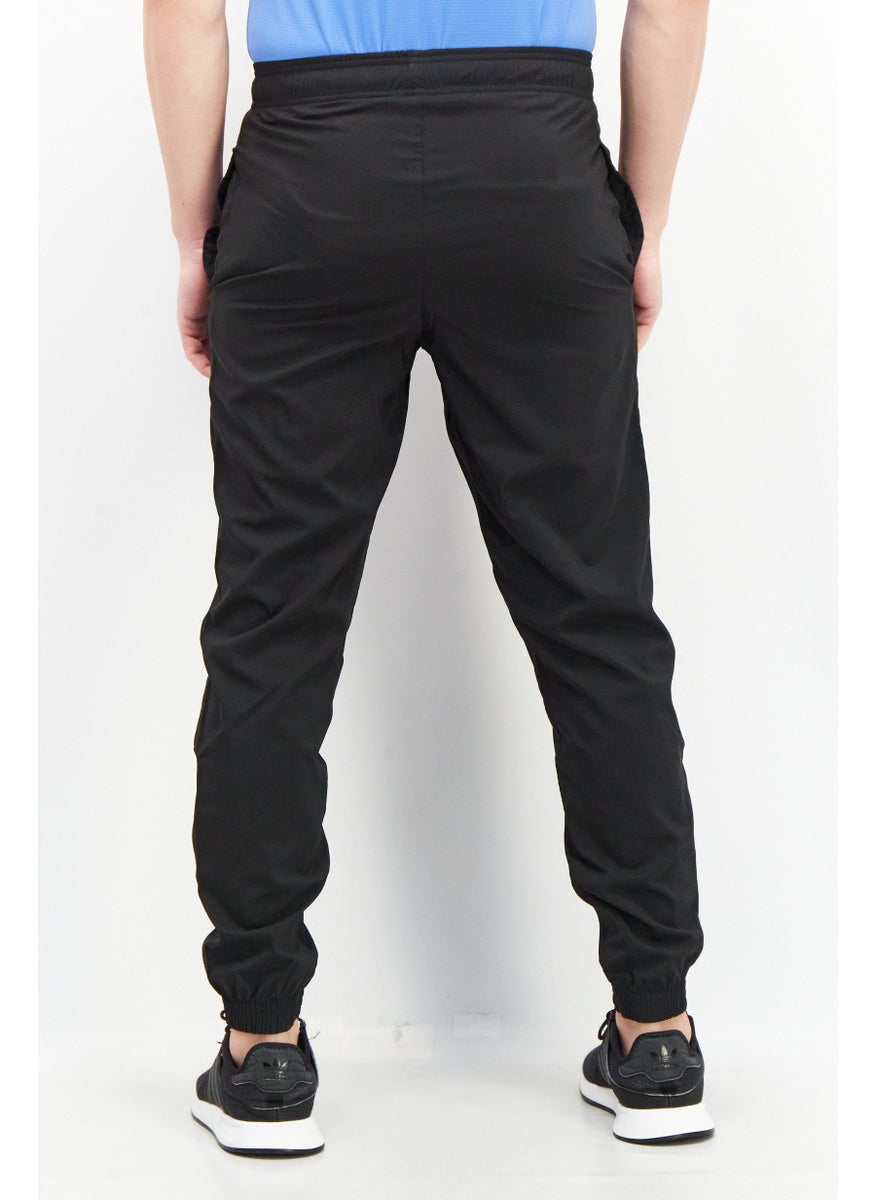 Reebok Men Sportswear Fit Brand Logo Training Jogger Pants, Black  - Image 3