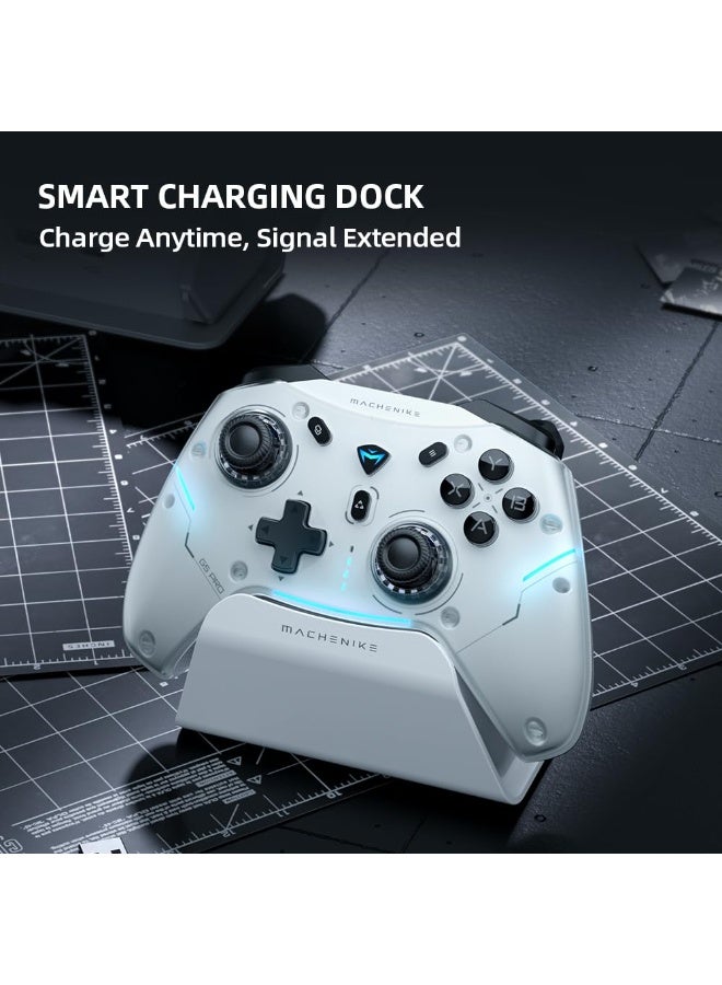 Machenike G5PRO Max SE 1000HZ Wireless Gaming Controller for NS/PC/iOS/Android with Charging Dock,PC Controller Hall Effect Joystick/Triggers/Gyroscope,RGB Backlight - Image 5