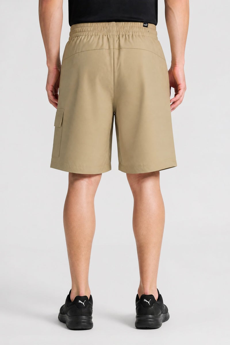 PUMA Men Sportswear Fit Outdoor Cargo Shorts, Beige - Image 2