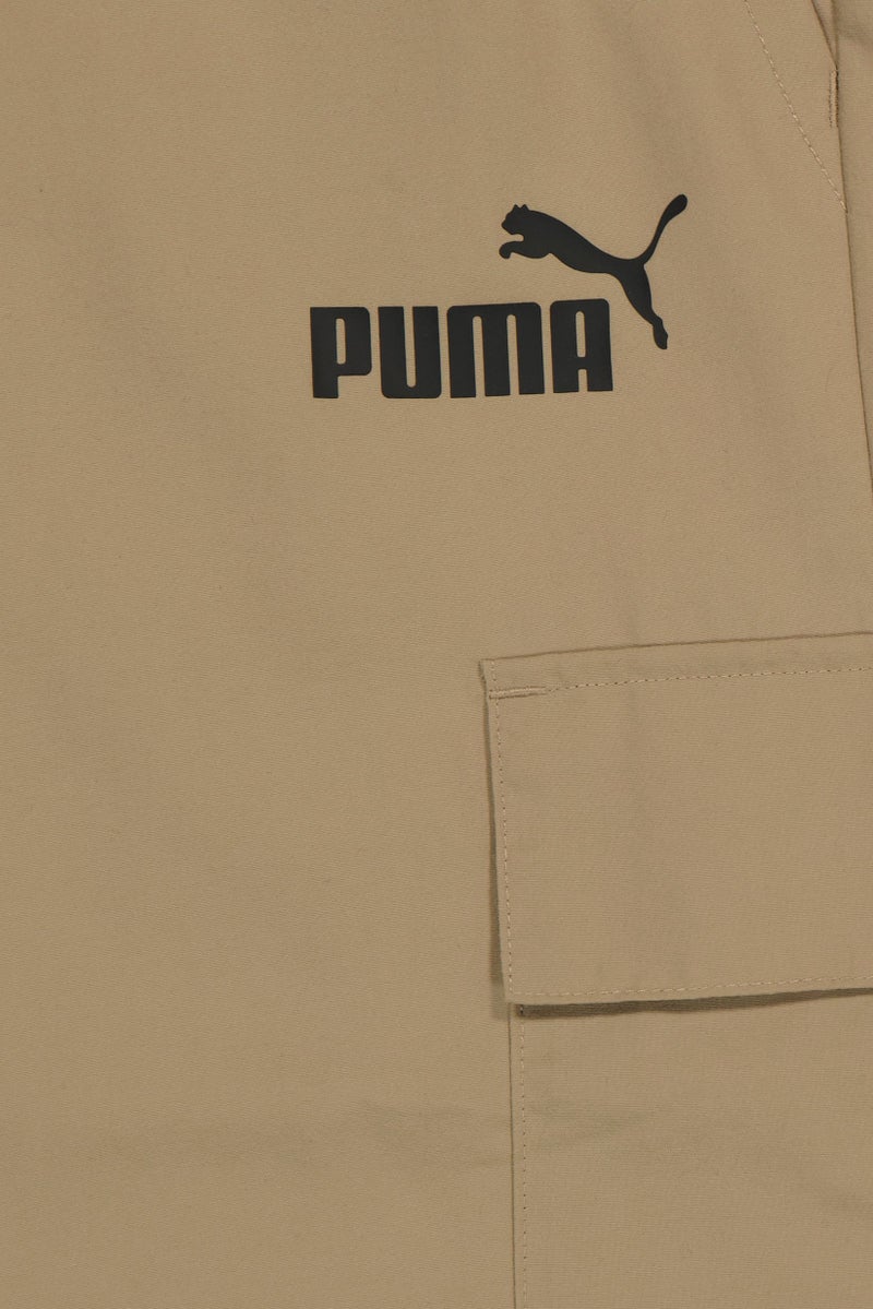 PUMA Men Sportswear Fit Outdoor Cargo Shorts, Beige - Image 3