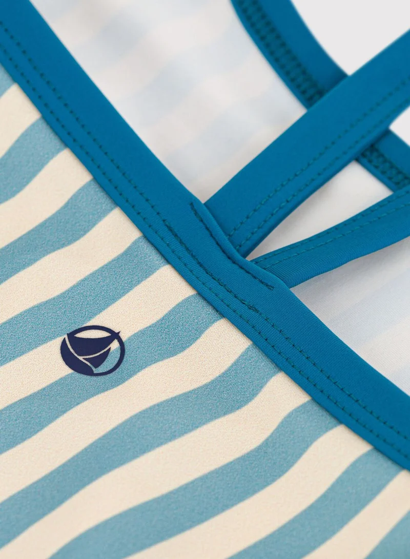 Petit Bateau Kids Striped Swimsuit