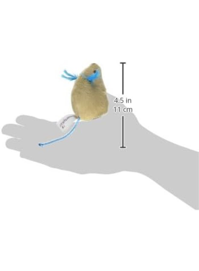 SmartyKat (2 Count) Mouse Mates Plush Catnip Cat Toys - Brown/Gray, 2 Count - Image 3