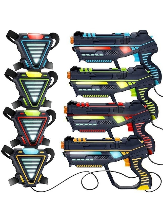 Squad Hero Rechargeable Laser Tag For Kids Teens & Adults Blasters & Vest Sensors Fun Ideas Age 8+ Year Old Toys 4 Set Lazer Teen Boy Games Boys & Girls Outdoor Teenage Group Activities - Image 5