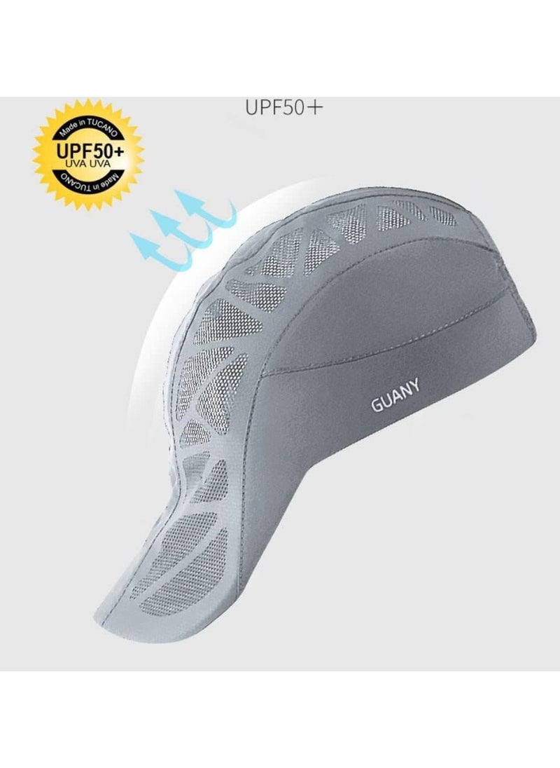 BreeJooy - Men mesh cap baseball cap running hat quick drying hats unisex breathable sport solid color snapback hat - Image 1