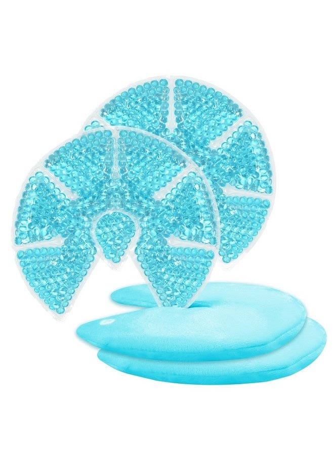 Beauenty 2 Pcs Hot/Cold Breast Gel Bead Ice Packs Breast Cooling/Heat Pads Relief for Breastfeeding, Nursing Pain, Mastitis, Engorgement, Swelling, Plugged Ducts | Boost Milk Let-Down & Production - Image 1