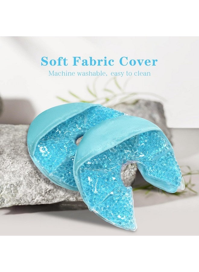 Beauenty 2 Pcs Hot/Cold Breast Gel Bead Ice Packs Breast Cooling/Heat Pads Relief for Breastfeeding, Nursing Pain, Mastitis, Engorgement, Swelling, Plugged Ducts | Boost Milk Let-Down & Production - Image 4