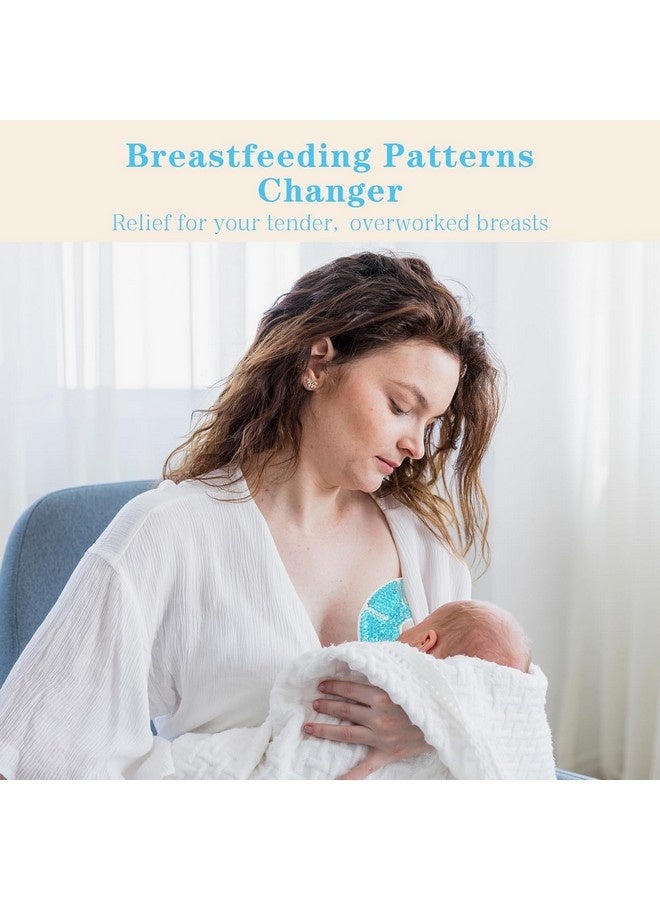 Beauenty 2 Pcs Hot/Cold Breast Gel Bead Ice Packs Breast Cooling/Heat Pads Relief for Breastfeeding, Nursing Pain, Mastitis, Engorgement, Swelling, Plugged Ducts | Boost Milk Let-Down & Production - Image 2