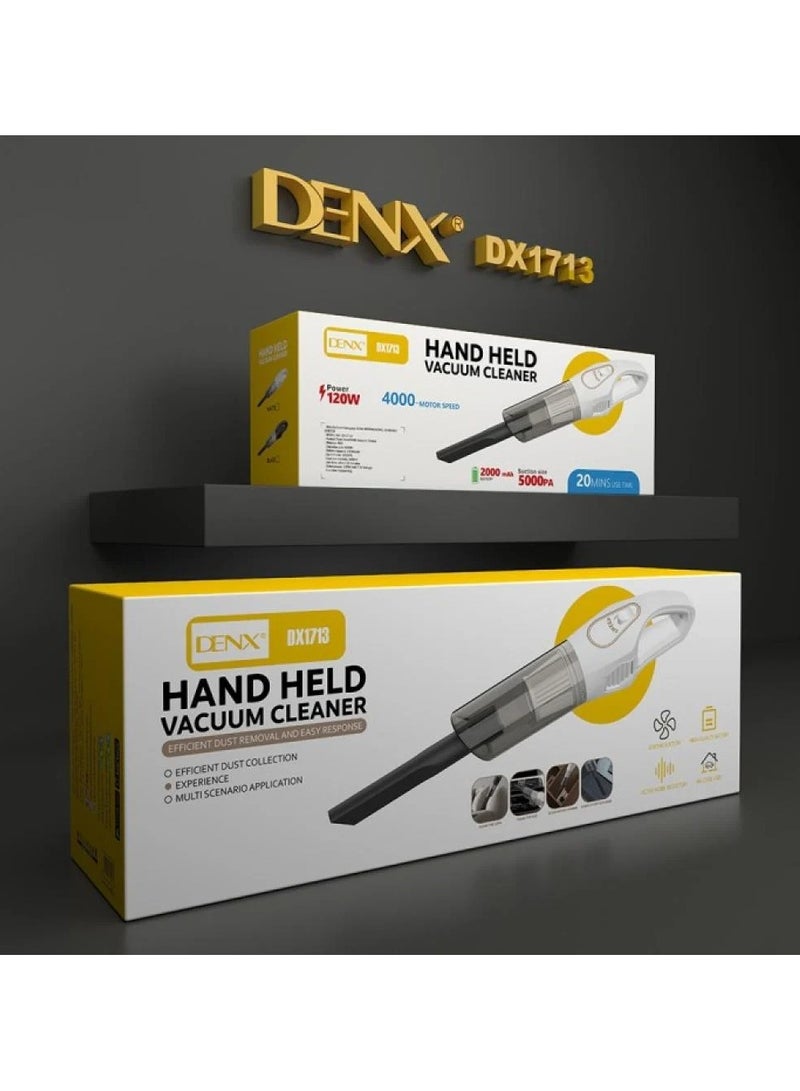 Denx DX1713 - Hand Held Vacuum Cleaner - Image 3