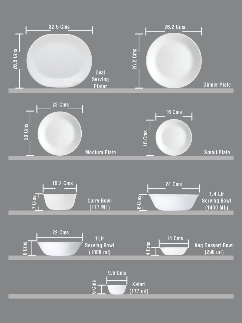 Corelle وعاء حلوى كوريل ليفينغ وير شبكة حمراء 296 مل عبوة من 6 - Image 3