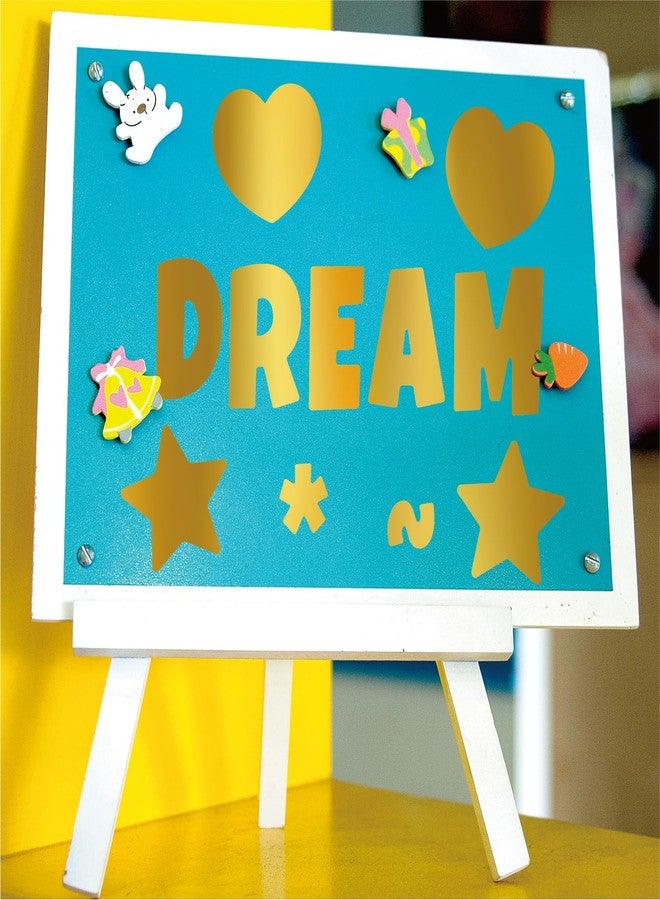 Bemeol Bulletin Board Letters 462 Pieces 4 Inch Alphabet Letter Stickers Cutout Letters for Poster Board Display Home Classroom School Decor(Gold) - Image 4