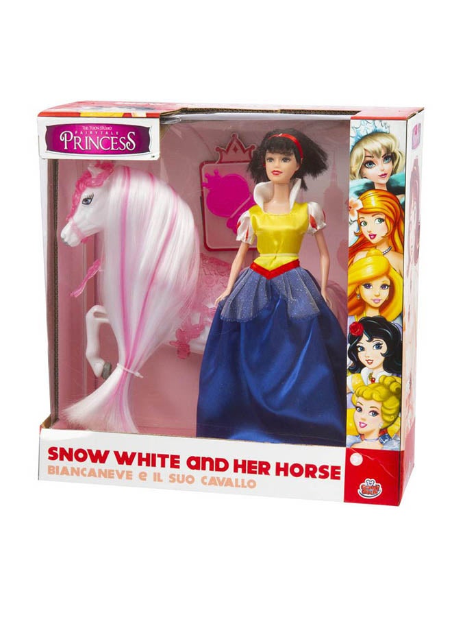 Grandi الأميرة سنو وايت 30 سم مع الحصان (Gg03024E) - Image 3