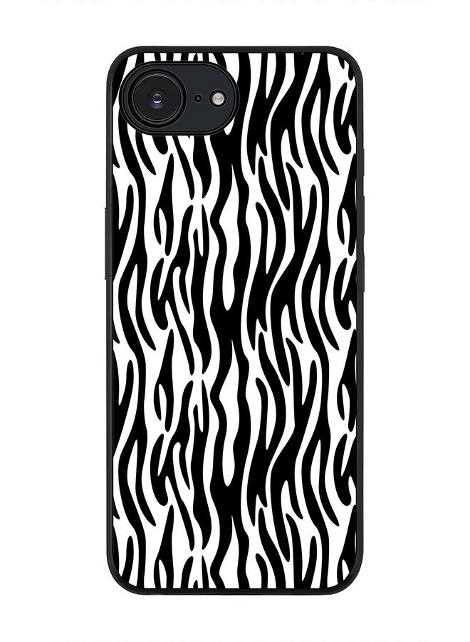 Stylizedd For Apple iPhone 16e Case,Slim fit Camera Protection, Shockproof Thin Phone cover  - Zebra Stripes - Image 1
