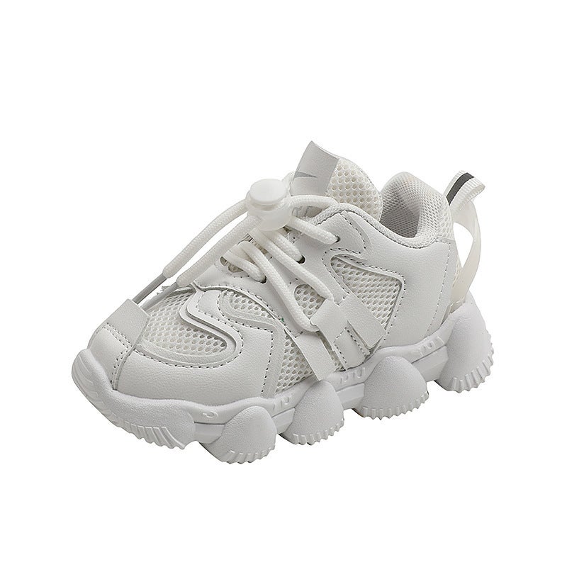 Mesh Sneakers Lightweight Flexible Sole Walking Shoes For Kids Indoor And Outdoor Activities - Image 3