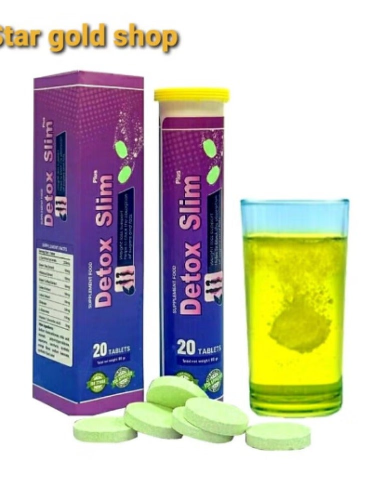 Luxe Slim Detox Slim Effervescent Fat Burner 20 Tablets