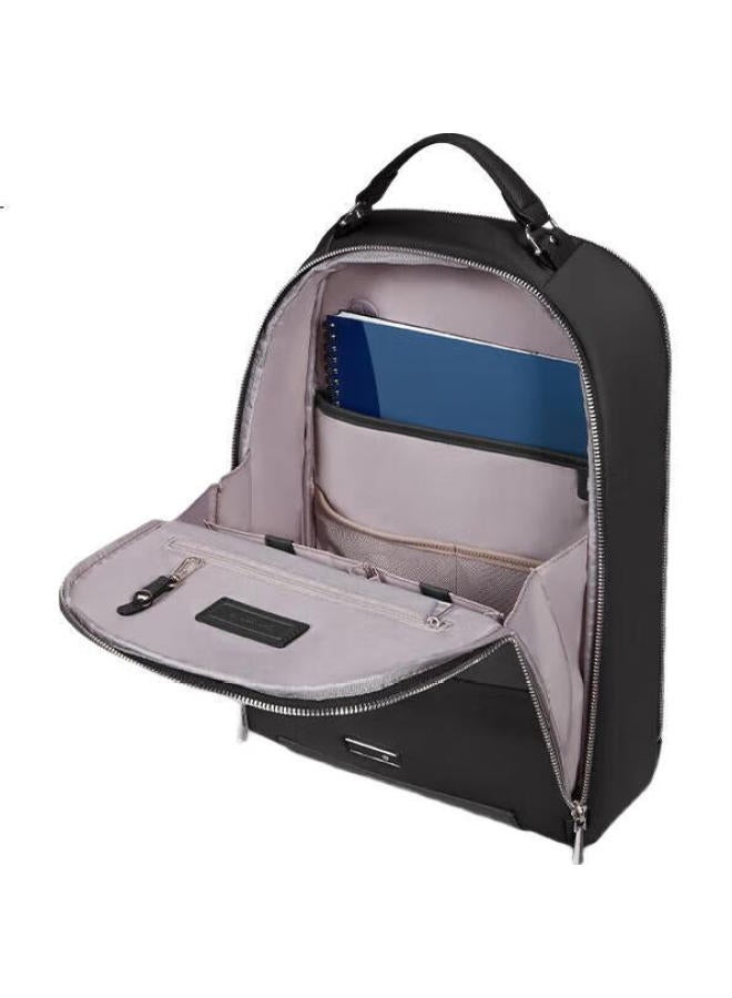 Samsonite Simple Trendy Handbag, Women'S Bag, Ladies' Backpack, Laptop Bag, School Bag, Women'S Black Backpack Km4, Gift For Girlfriend - Image 1