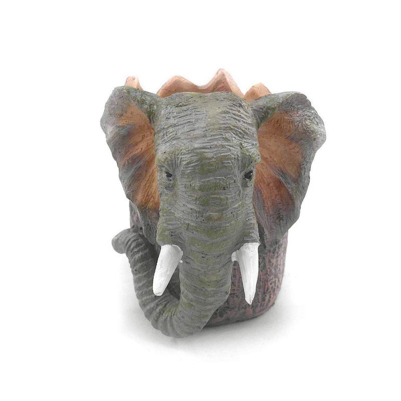 ornerx 4 Pencil Holder Cute Elephant Desk Accessories - Image 2