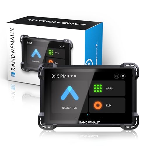 Rand McNally RANDTAB7 7-inch GPS Truck Navigator with Industry's Best Custom Trucking Routes, Rand Navigation 2.0 with 2025 Maps - Image 1