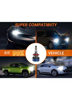Lighting solutions Lighting Solutions H11 Car Led Headlight Led Driving Light Headlamp Bulb All-in-one Conversion Kit 120W 6500K 5000LM 2pcs  - Image 5