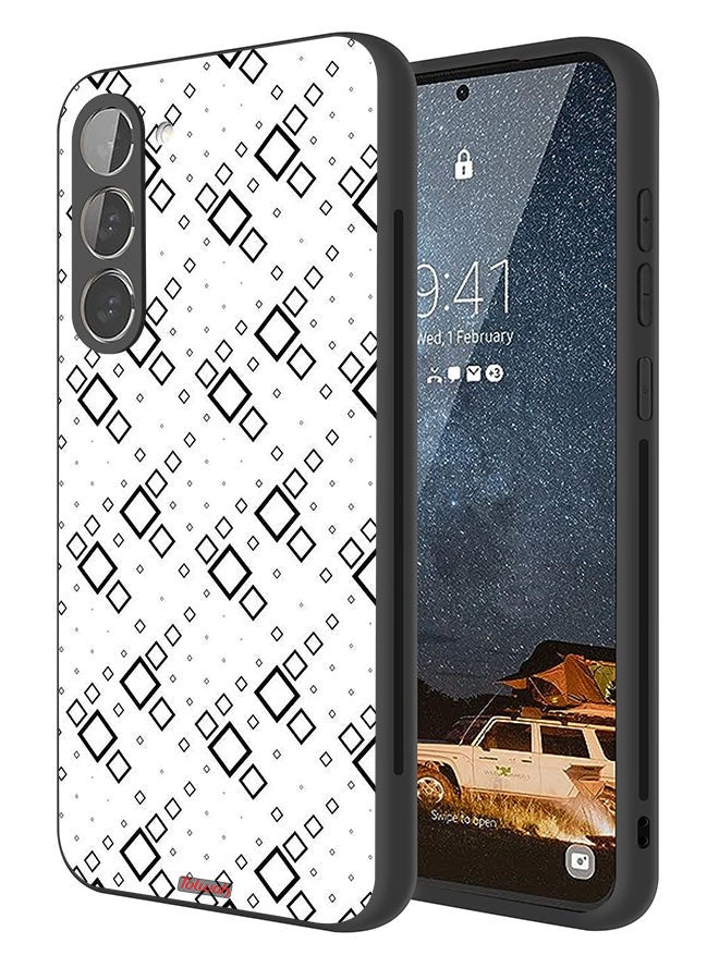 Tolwak Samsung Galaxy S23 Plus 5G Protective Case Cover Square Abstract Digital Art - Image 1