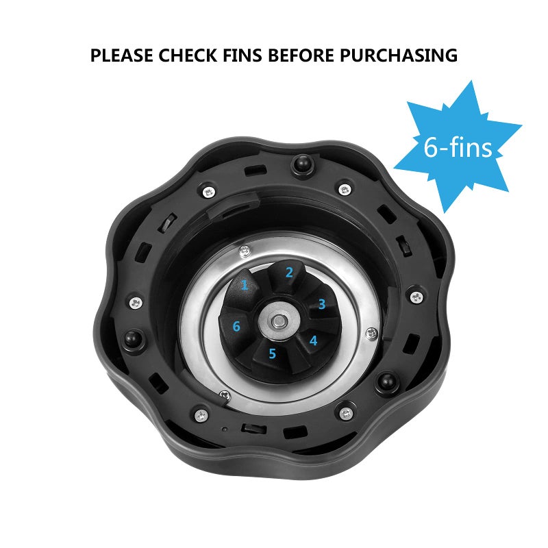 ELIUNG Pro 1000 Blender Blade Replac For Nutribullet Blender Combo Pro 1000 and Select 2.0 Blender Replacement Parts for Easy Twist Blade - Image 2