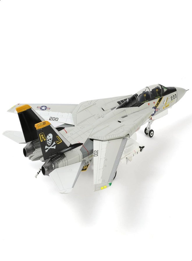 NUOTIE US Navy F-14 Tomcat 1/72 Alloy Model VF-84 Jolly Rogers Fighter DieCast Metal Airplane Military Display Model Collection or Gift - Image 1