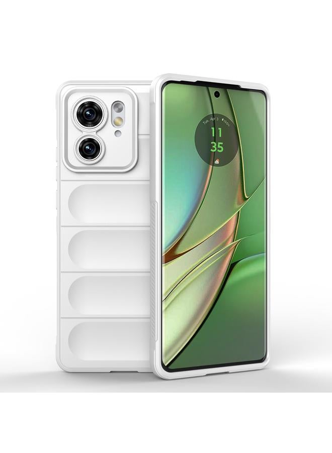 اس-توب جراب لهاتف Motorola Edge 40 5G Magic Shield TPU + جراب هاتف من الفلانيل - Image 1