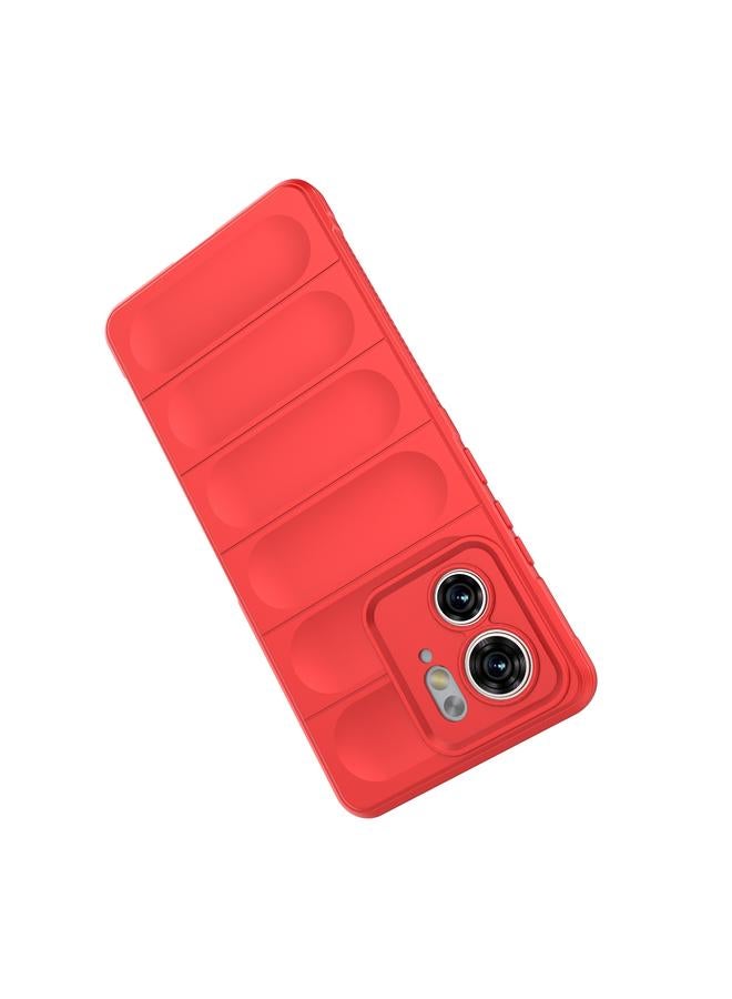 اس-توب جراب لهاتف Motorola Edge 40 5G Magic Shield TPU + جراب هاتف من الفلانيل - Image 4