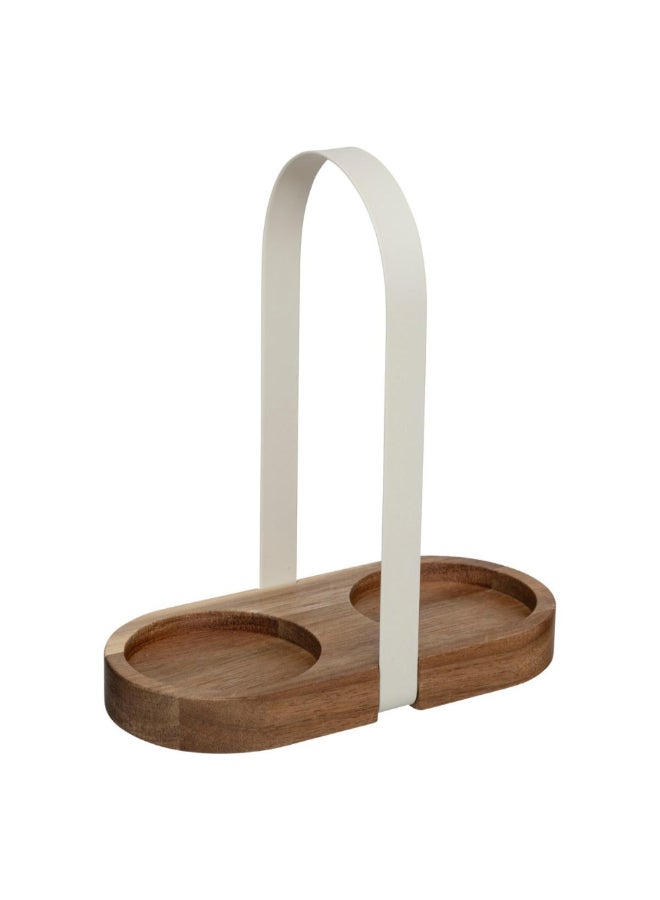 Five Simply Smart Harmony Oil and Vinegar Bottle Set Clear and Brown 19 x 8 x 17 cm 203015 - Image 3