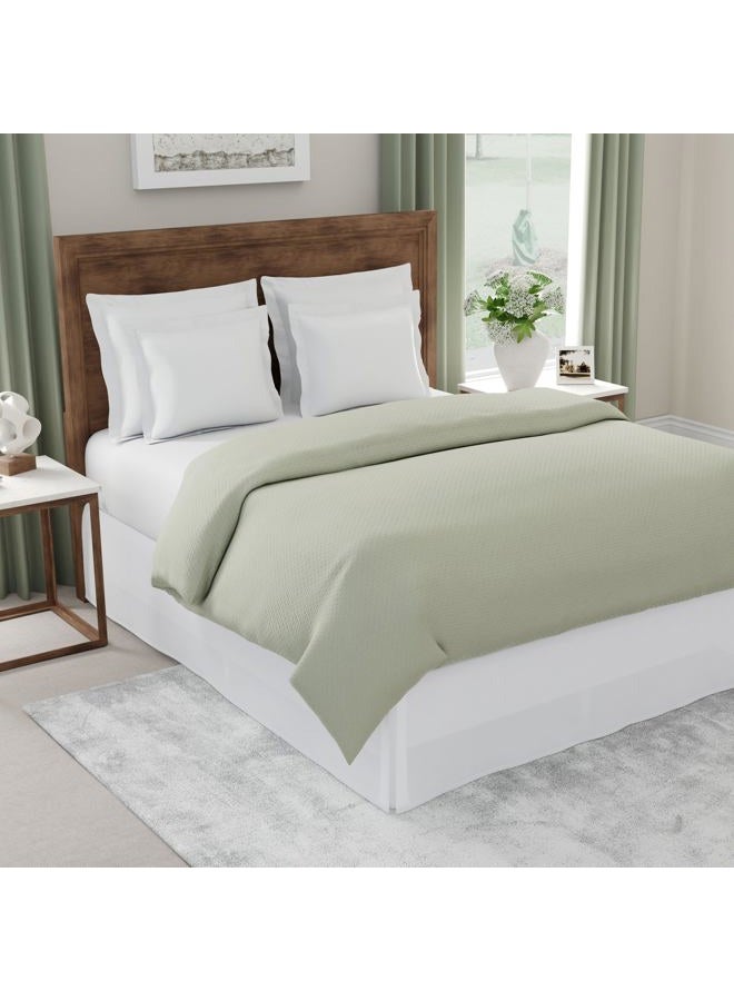 TodaysHome Classic Tailored, Microfiber, 14" Drop Length Bed Skirt Dust Ruffle, King, White - Image 3