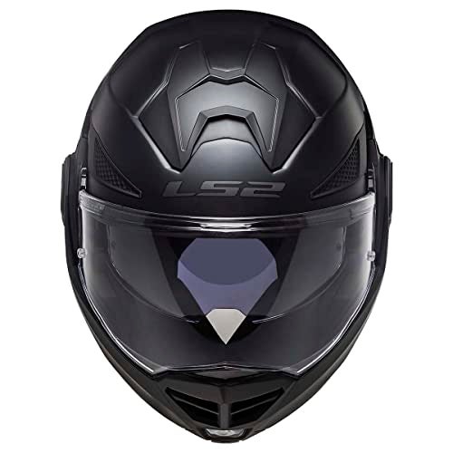 LS2 Helmets Advant X Modular Helmet with Integrated Cardo 4X Bluetooth (Matte Black - 3X-Large) - Image 5