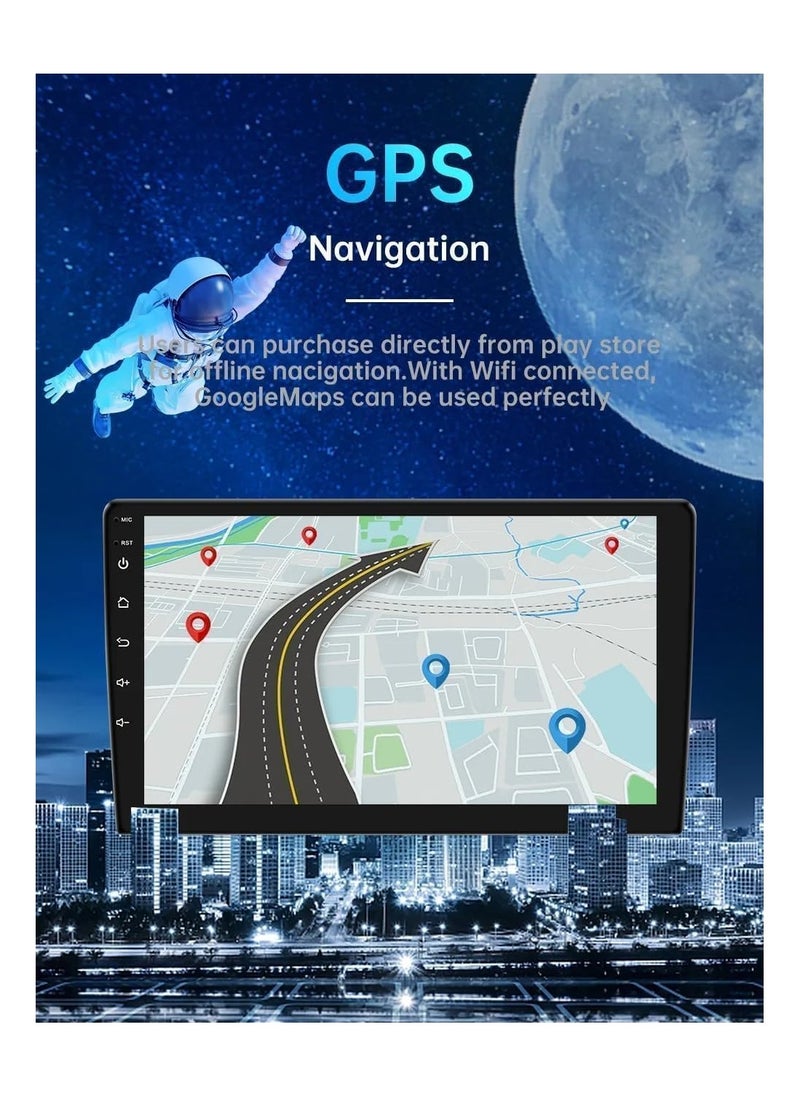 SHEZA STAR - Android Car Stereo for Toyota Yaris 2005 2006 2007 2008 2009 2010  2011 2GB RAM 32GB ROM 9 Inch Support Apple Carplay, MirrorLink WiFi BT, IPS Touch Screen with AHD Camera Included - Image 1