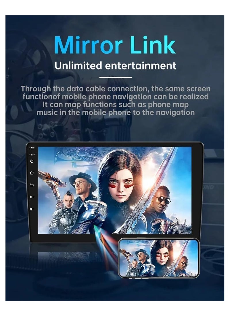 SHEZA STAR - Android Car Stereo for Toyota Yaris 2005 2006 2007 2008 2009 2010  2011 2GB RAM 32GB ROM 9 Inch Support Apple Carplay, MirrorLink WiFi BT, IPS Touch Screen with AHD Camera Included - Image 1