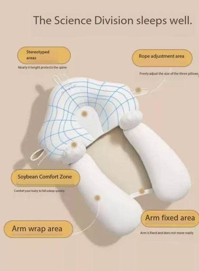 Baby Newborn Nursing Sleeping Pillow Anti-Startle Toddler Boys and Girls Comfortable Lightweight Shaping Pillows for Kids Infants Superhigh Quality  - Image 2