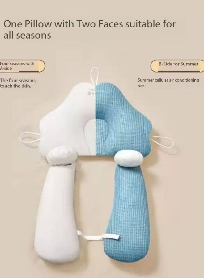 Baby Newborn Nursing Sleeping Pillow Anti-Startle Toddler Boys and Girls Comfortable Lightweight Shaping Pillows for Kids Infants Superhigh Quality  - Image 3