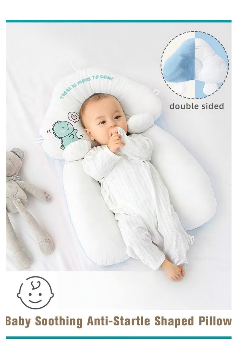 Baby Newborn Nursing Sleeping Pillow Anti-Startle Toddler Boys and Girls Comfortable Lightweight Shaping Pillows for Kids Infants Superhigh Quality  - Image 1