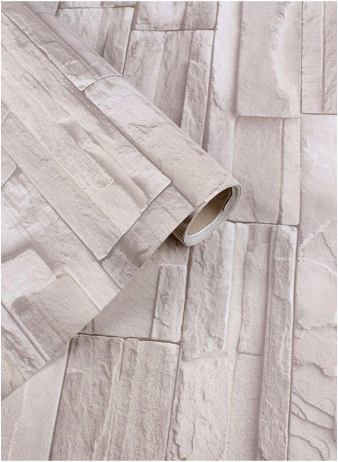 HOMESTAR Self-adhesive Wallpaper Storefront Imitation Brick Wall Stickers Background 60*300cm - Image 5