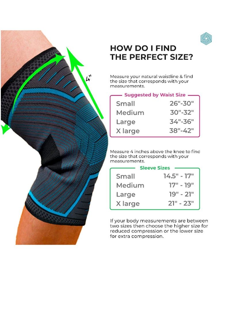 BOLDFIT Knee Caps For Women & Men - XL - Image 2