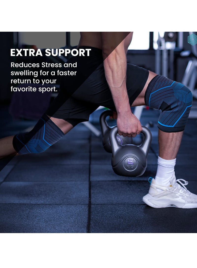 BOLDFIT Knee Caps For Women & Men - XL - Image 5