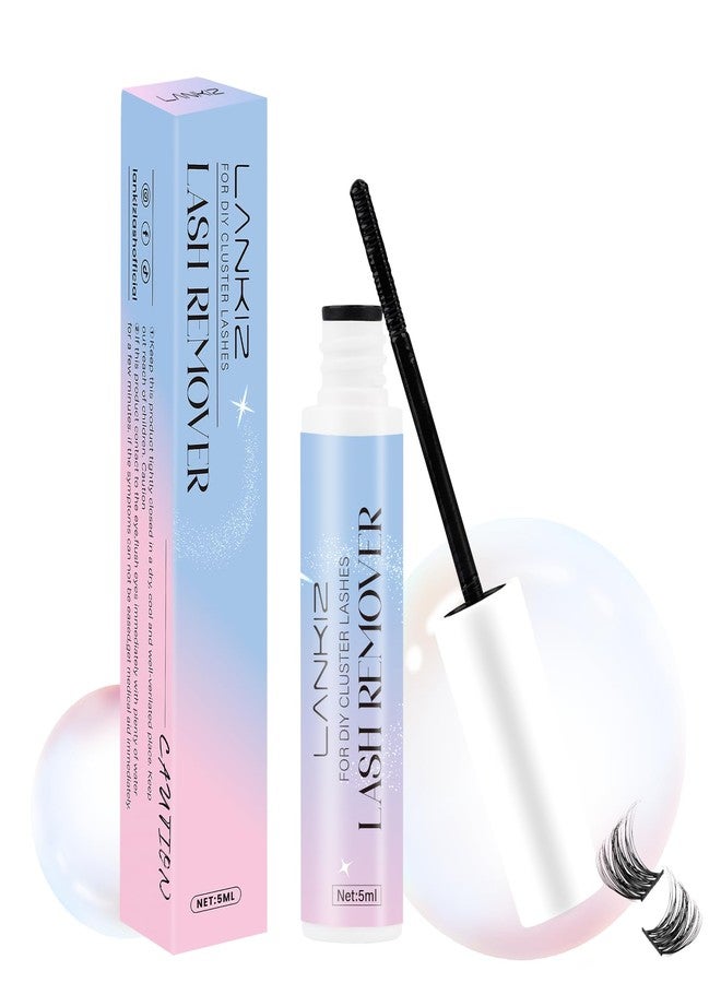 LANKIZ Lash Bond and Seal Remover for Cluster Lashes, Lash Clusters Glue Remover, Bond & Seal Lash Glue Remover, Gentle Eyelash Glue Cleanser for Individual Lashes - Image 1