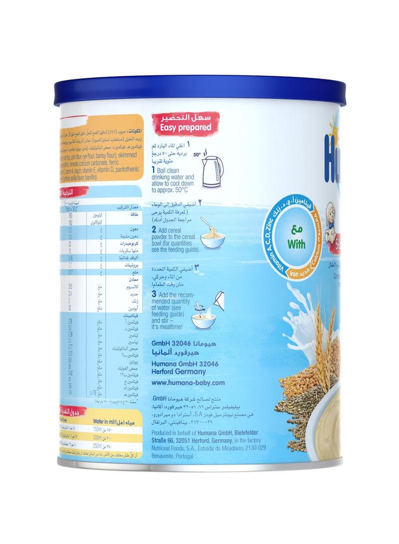 Humana Baby Milk Cereals Wheat Pack 2 x 400g - Image 5