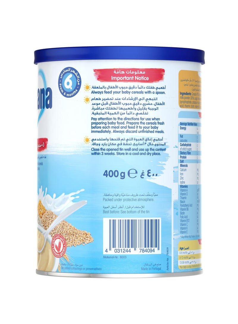 Humana Baby Milk Cereals Wheat Pack 2 x 400g - Image 4